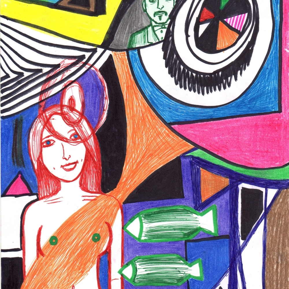 Home decor Art PRINT on paper "Formation "